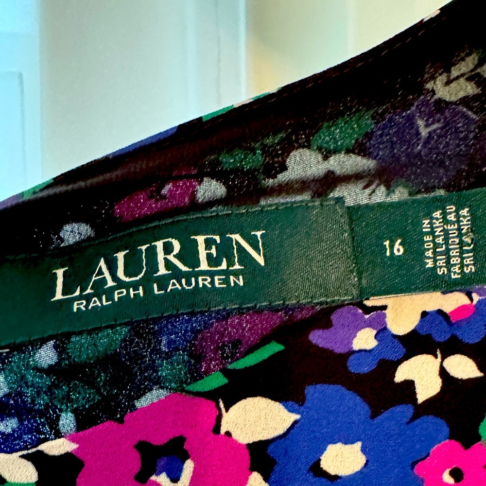 Multi colored Lauren Dress.   Never worn, no tags.